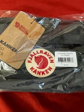 Fjallraven Kanken Graphite Hip Fanny Pack